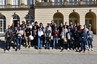 Group photo during excursion to Herrenchiemsee.