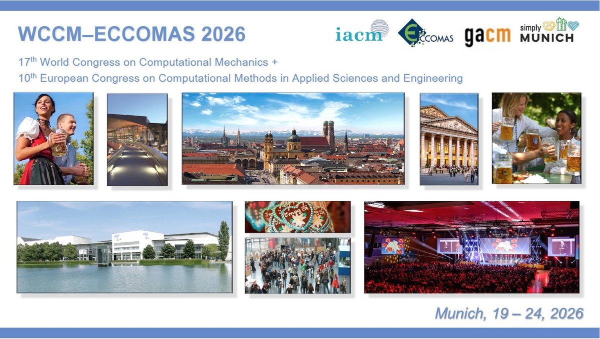  Foto zu We will host the WCCM-ECCOMAS 2026 congress - Lehrstuhl für Numerische 