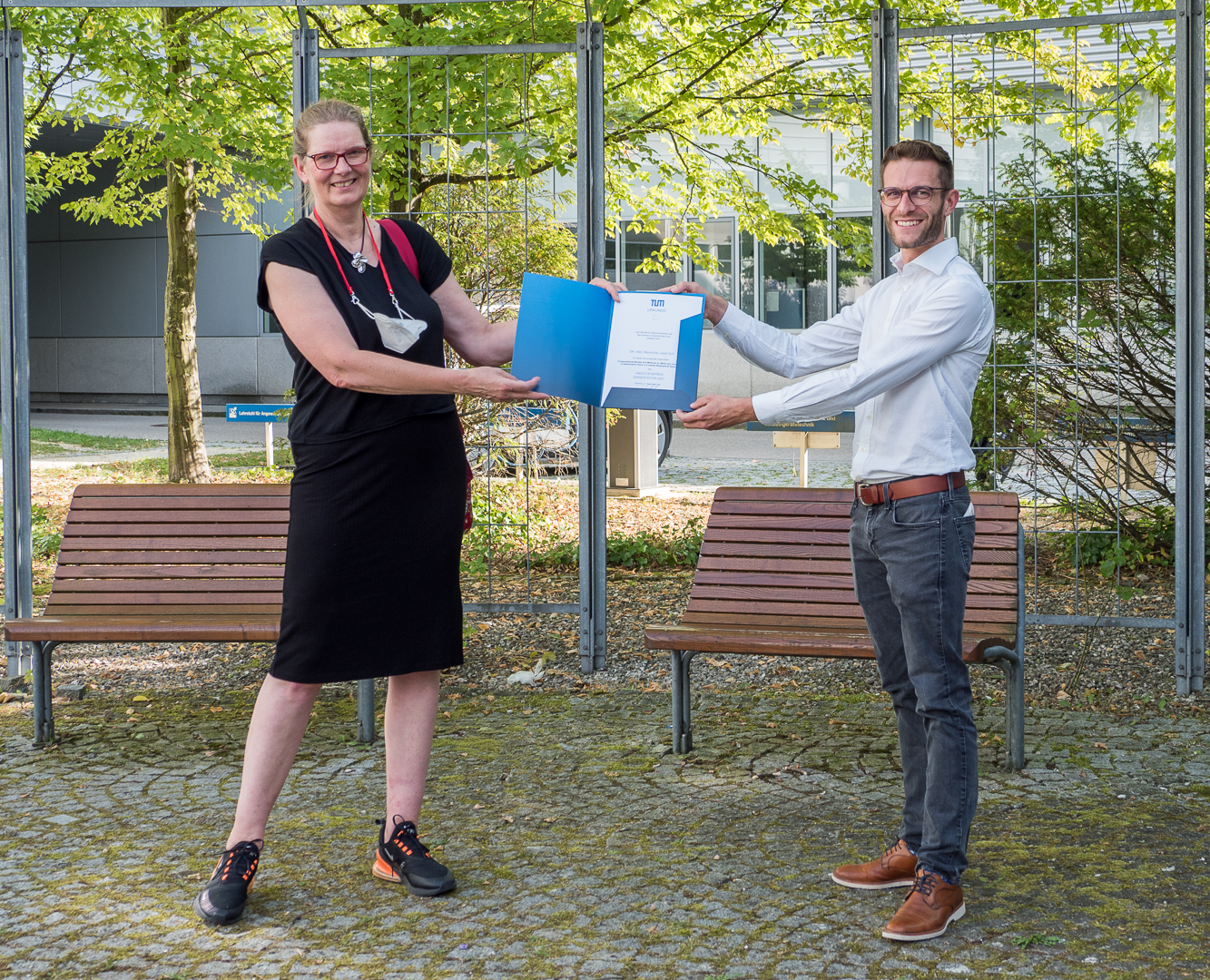 Congratulations to Maximilian receiving "Department Prize - Dissertation" 2021! - Chair of Computational Mechanics